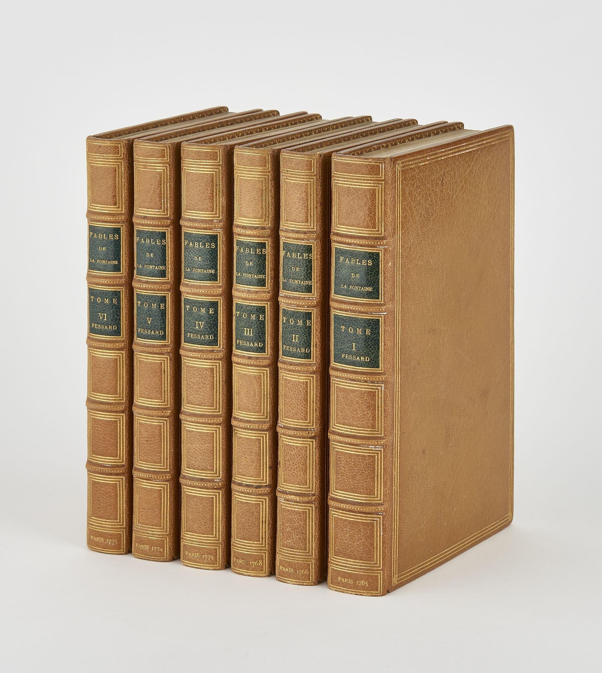 LA FONTAINE: Fables Choisies, Mises en vers. Paris, chez L'Auteur, 1767-1775, Paris, 1765-1775; 