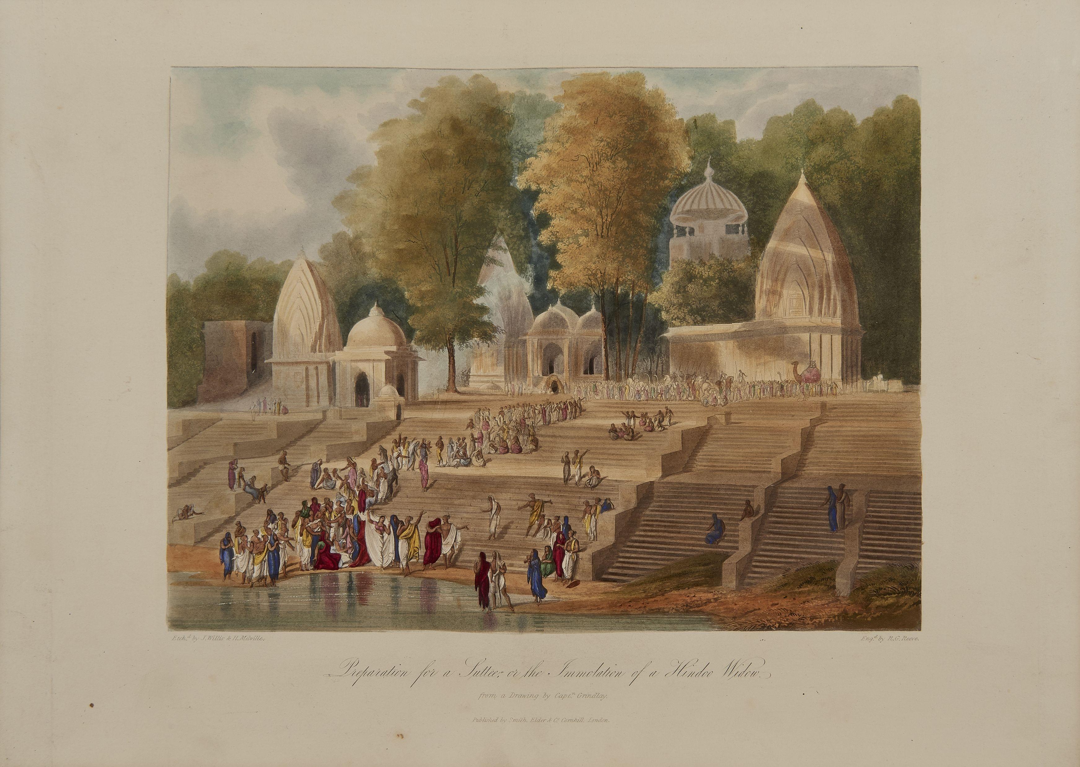 INDES. GRINDLAY (Robert Melville, Captain): Scenery, Costumes and Architecture chiefly on the Western Side of India.