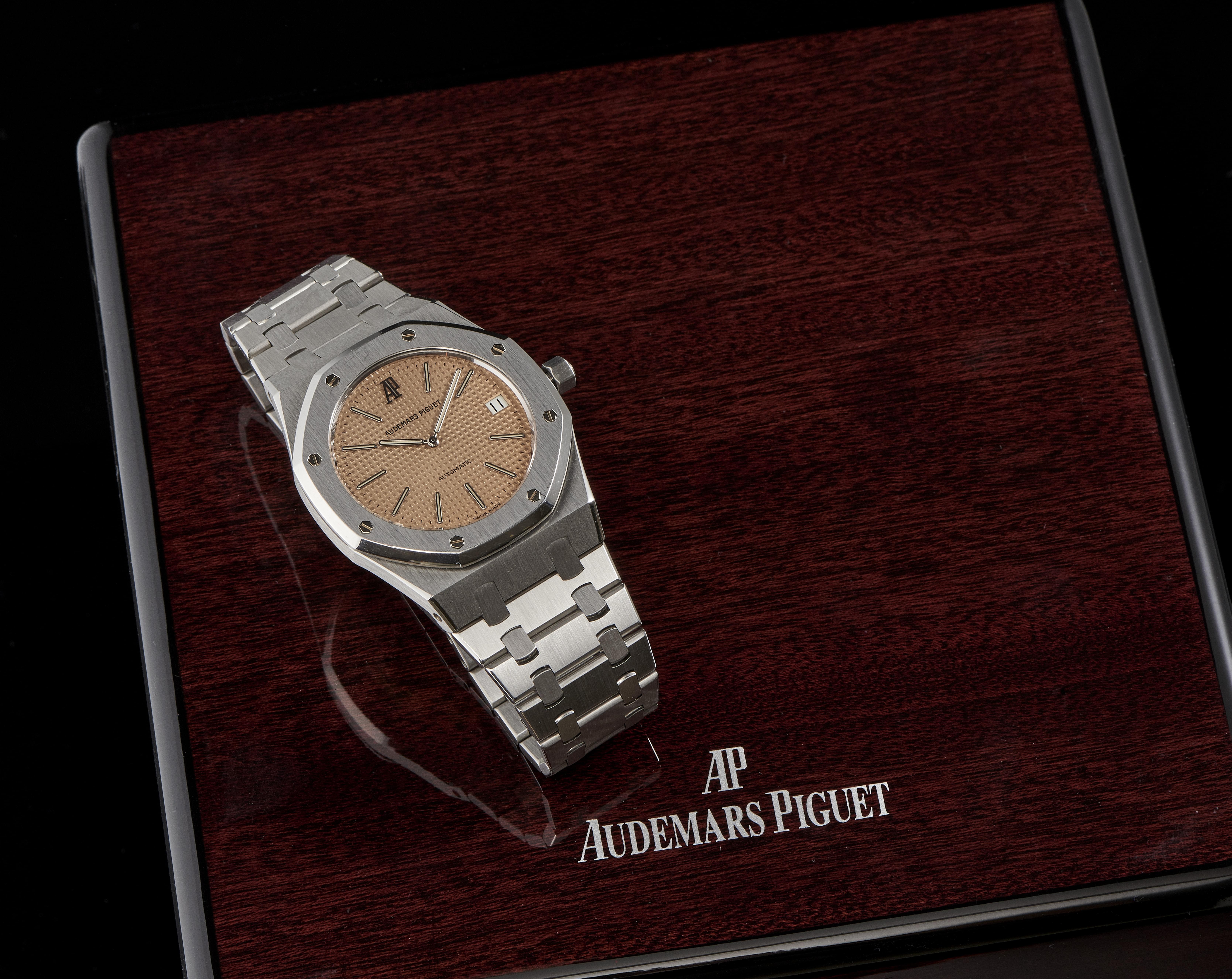 Audemars Piguet, Royal Oak Jubilee, montre bracelet octogonale automatique