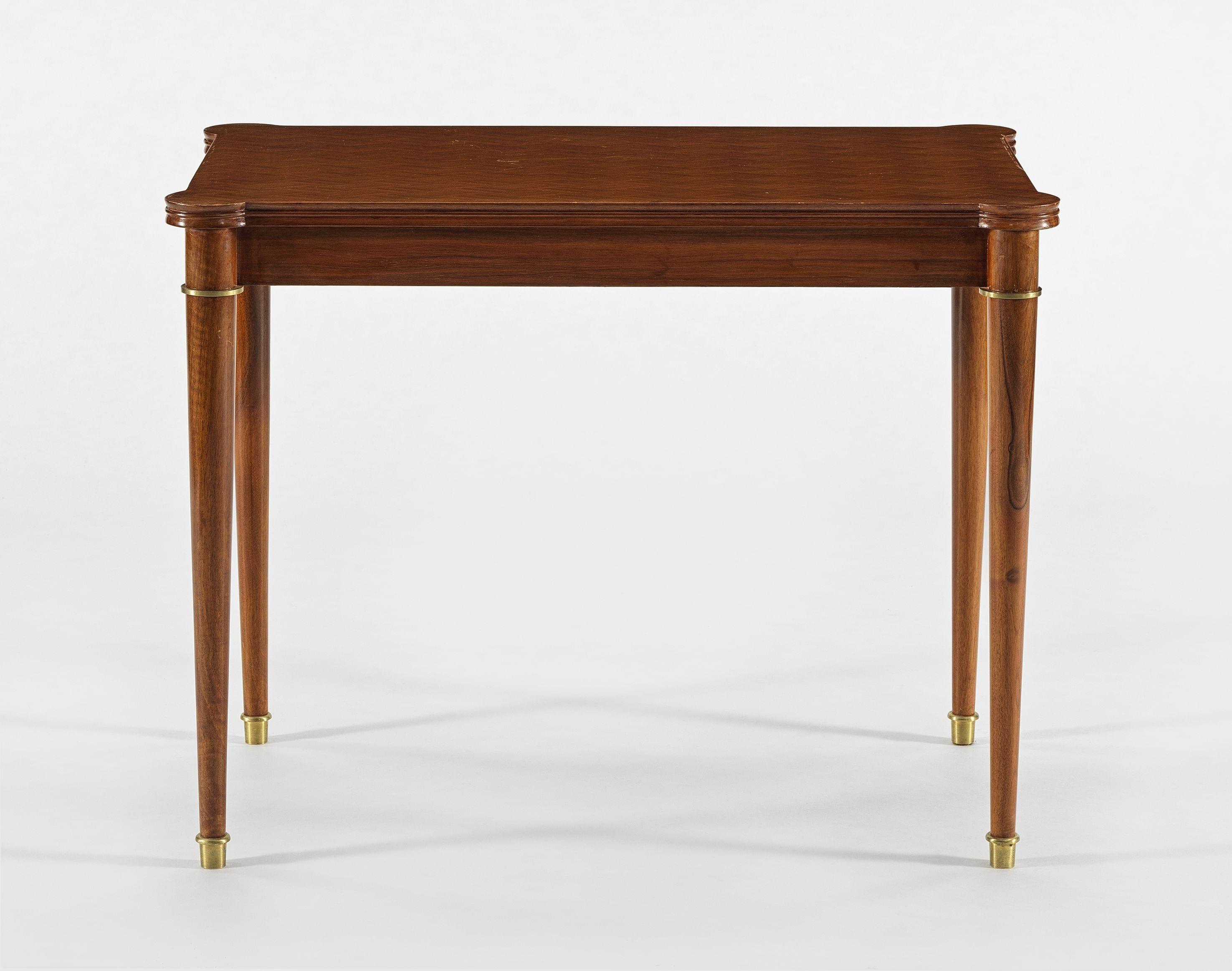 Petite table rectangulaire par Jules Leleu (1883-1961)