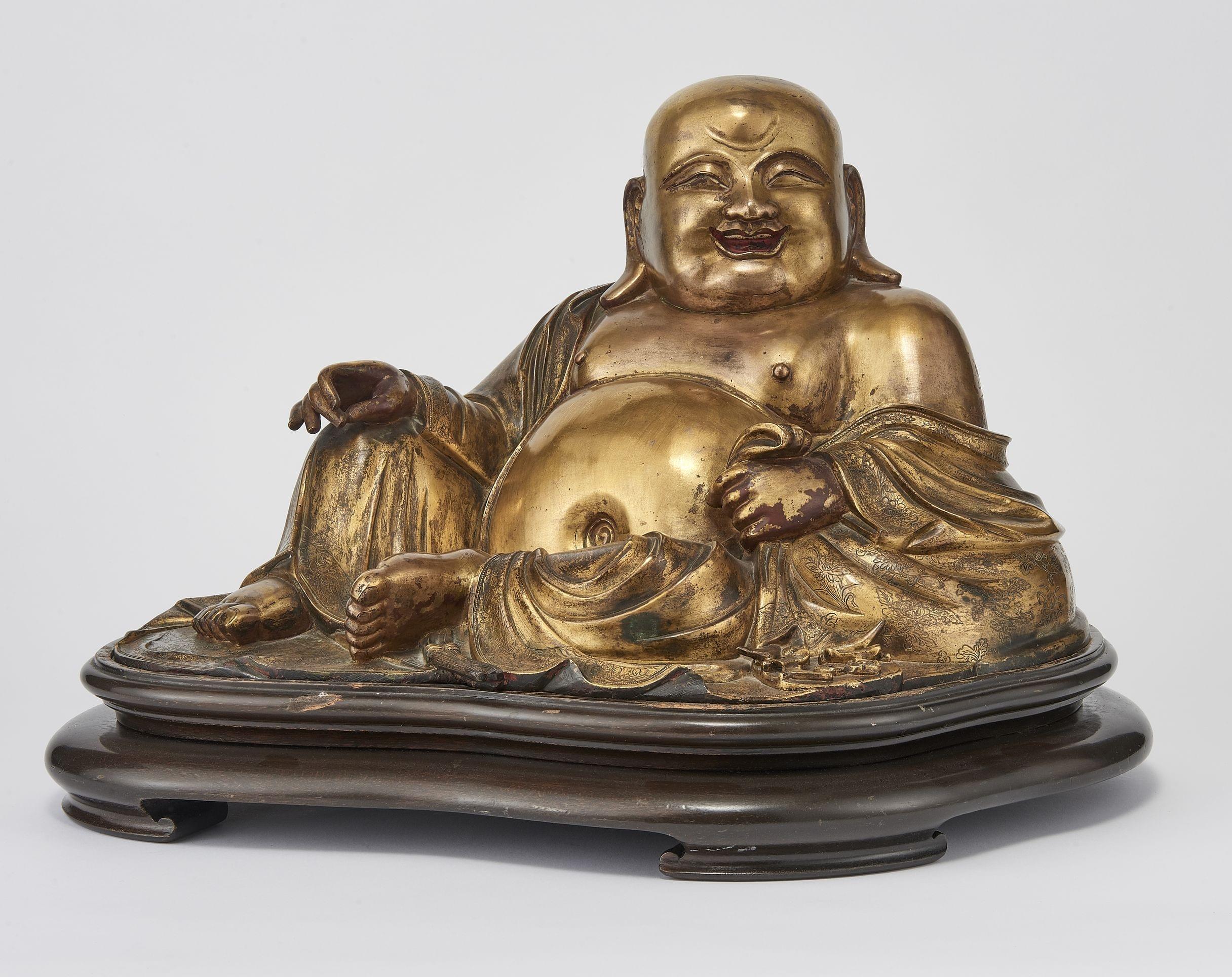 Bouddha rieur, Chine, dynastie Qing (1644-1912)